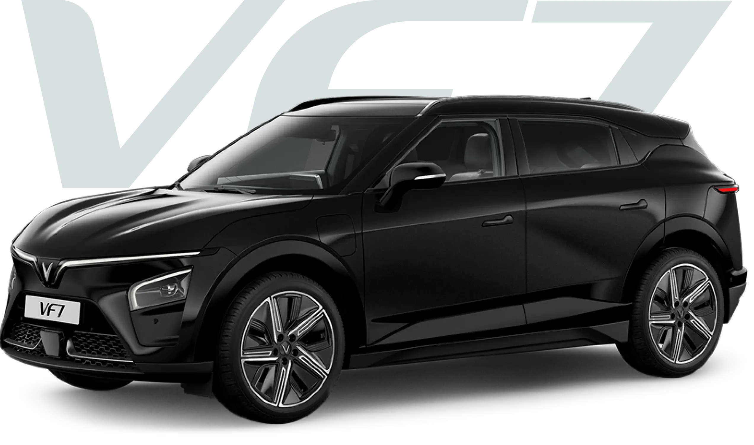 Mặt ca-lăng và đầu xe VinFast VF 7